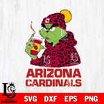 Arizona Cardinals Grinch Leopard Christmas Svg Eps Dxf Png File,Cricut svg files, Digital Download, Instant Download