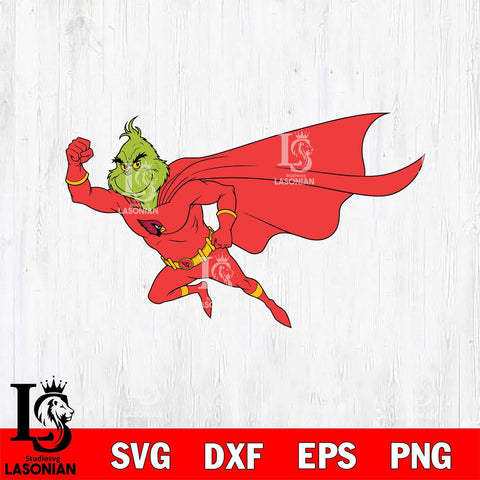 Arizona Cardinals Grinch superman football File Cut, NFL SVG DXF EPS PNG PDF File, Digital Download , Criucut , Silhouette