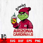 Arizona Cardinals Grinchy Bougie Christmas Svg Eps Dxf Png File,Cricut svg files, Digital Download, Instant Download