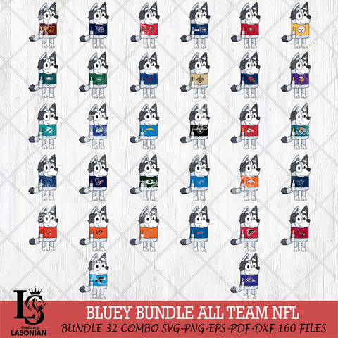 Muffin Bluey NFL NFL Svg Eps Dxf Png File, Digital Download, Instant Download
