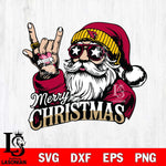 Arizona Cardinals Rock Santa Claus Football Svg Eps Dxf Png File,NFL Svg Files,Digital Download,Sublimation,Instant Download