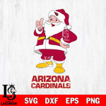 Arizona Cardinals Santa claus Svg Eps Dxf Png File,NFL Svg Files,Digital Download,Sublimation,Instant Download