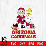 Arizona Cardinals Snoopy Dont mess with SVG DXF EPS PNG FILE,Snoopy File Cut, Nfl Digital Download,Instant Download, Silhouette