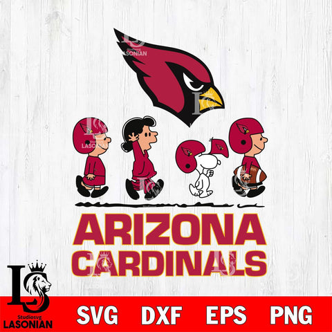 Arizona Cardinals Snoopy Sport 12 Svg Eps Dxf Png File, NFL svg, Digital Download, Instant Download