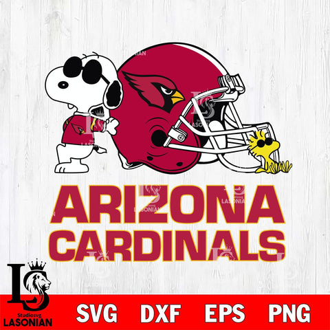 Arizona Cardinals Snoopy Sport 2 Svg Eps Dxf Png File, NFL svg, Digital Download, Instant Download