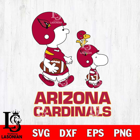 Arizona Cardinals Snoopy Sport Svg Eps Dxf Png File, NFL svg, Digital Download, Instant Download