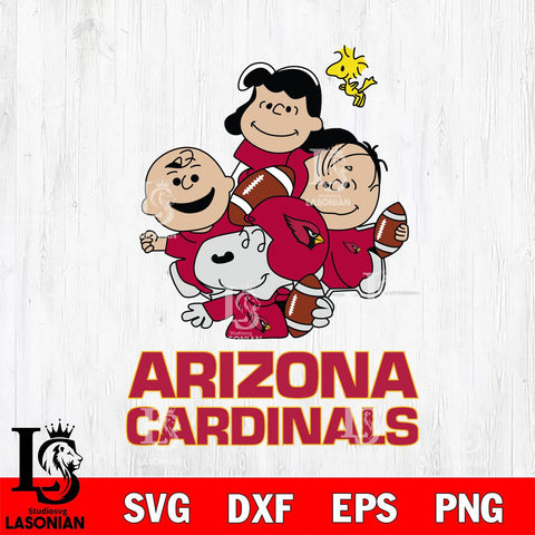 Arizona Cardinals Snoopy Sport 4 Svg Eps Dxf Png File, NFL svg, Digital Download, Instant Download