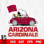 Arizona Cardinals Snoopy Sport 5 Svg Eps Dxf Png File, NFL svg, Digital Download, Instant Download