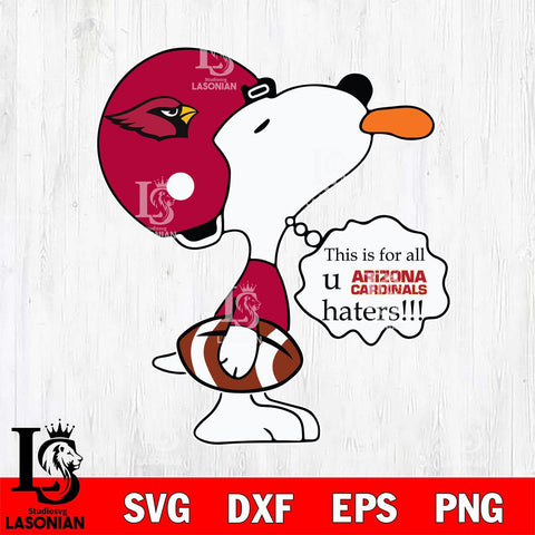 Arizona Cardinals Snoopy Sport 6 Svg Eps Dxf Png File, NFL svg, Digital Download, Instant Download