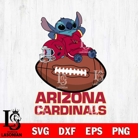 Arizona Cardinals Stitch Big NFL football SVG DXF EPS PNG FILE, NFL File Cut, Digital Download,Instant Download, Silhouette, Cricut