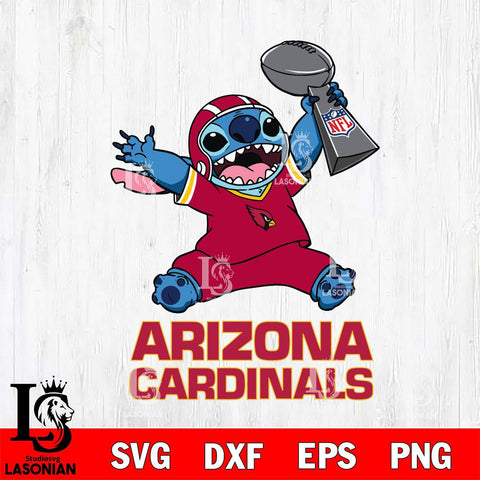 Arizona Cardinals Stitch Champion SVG DXF EPS PNG FILE, Stitch File Cut,NFL Digital Download,Instant Download, Silhouette
