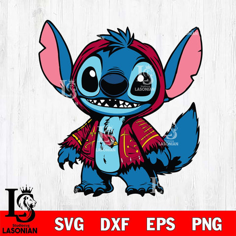 Arizona Cardinals Stitch Football Svg Eps Dxf Png File, NFL svg, Digital Download, Instant Download