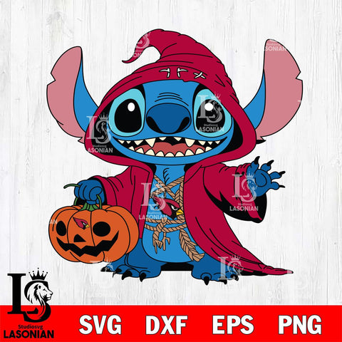 Arizona Cardinals Stitch Horror Svg Eps Dxf Png File, NFL svg, Digital Download, Instant Download