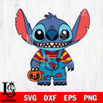 Arizona Cardinals Stitch Horror Football Halloween Svg Eps Dxf Png File, NFL svg, Digital Download, Instant Download