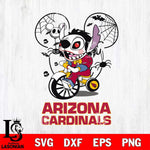 Arizona Cardinals Stitch Jigsaws Halloween Svg Eps Dxf Png File, Digital Download, Instant Download