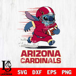 Arizona Cardinals Stitch Run Football SVG DXF EPS PNG FILE, NFL File Cut, Digital Download,Instant Download, Silhouette, Cricut