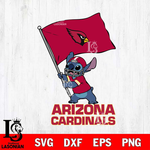 Arizona Cardinals Stitch flag SVG DXF EPS PNG FILE, NFL File Cut, Digital Download,Instant Download, Silhouette, Cricut