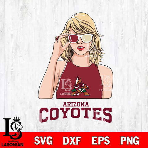 Arizona Coyotes And Taylor Swift Fan Svg Eps Dxf Png File, Digital Download, Instant Download