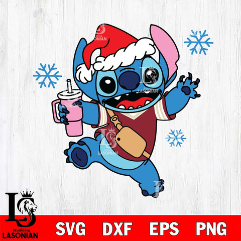 Arizona Coyotes Christmas Stitch With Tumbler Svg Eps Dxf Png File, Digital Download, Instant Download