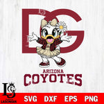 Arizona Coyotes Dolce And Gabbana Daisy Duck Disney Svg Eps Dxf Png File, Digital Download, Instant Download