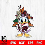 Arizona Coyotes Fancy Daisy Duck Disney Svg Eps Dxf Png File, Digital Download, Instant Download