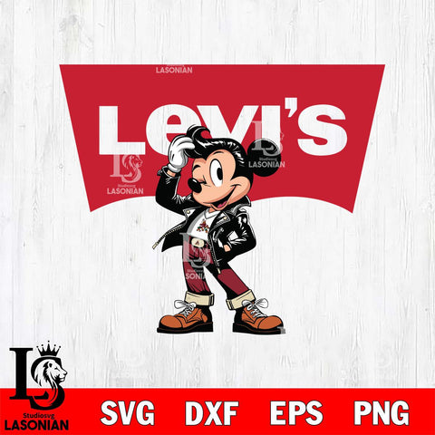 Arizona Coyotes Levis Mickey Mouse Svg Eps Dxf Png File, Digital Download, Instant Download