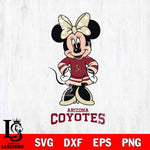 Arizona Coyotes Minnie Mouse NHL Hockey SVG DXF EPS PNG FILE,NHL File Cut,Disney Digital Download,Instant Download, Silhouette