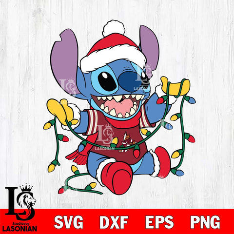 Arizona Coyotes Stitch Christmas Lights Svg Eps Dxf Png File, Digital Download, Instant Download