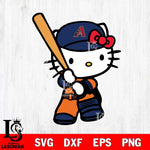 Arizona Diamondbacks Hello Kitty sport Svg Eps Dxf Png File, Digital Download, Instant Download