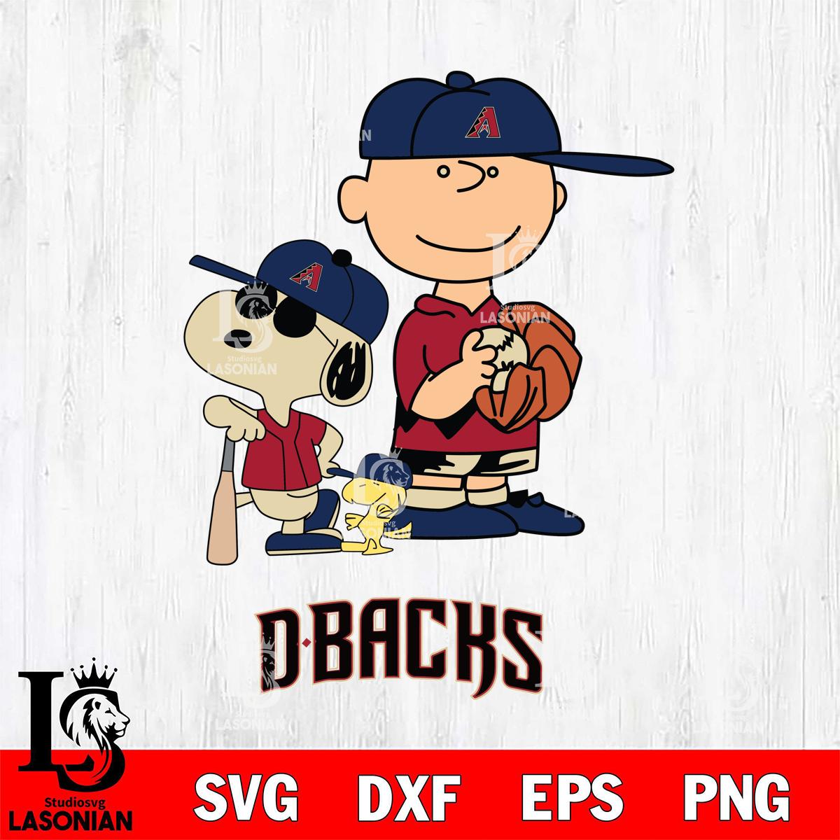 Arizona Diamondbacks Peanuts baseball – lasoniansvg