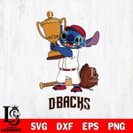 Arizona Diamondbacks Stitch Baseball Champion SVG DXF EPS PNG FILE, MLB File Cut, Digital Download,Instant Download, Silhouette, Stitch Cricut