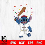 Arizona Diamondbacks Stitch baseball celebrate SVG DXF EPS PNG FILE, MLB File Cut, Digital Download,Instant Download, Silhouette, Stitch Cricut