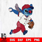 Arizona Diamondbacks Stitch throw the ball SVG DXF EPS PNG FILE, MLB File Cut, Digital Download,Instant Download, Silhouette, Stitch Cricut
