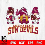 Arizona State Sun Devils 3 Gnomes Football Svg Eps Dxf Png File, Digital Download, Instant Download