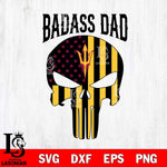 Arizona State Sun Devils Badass Dad Svg Eps Dxf Png File, Digital Download, Instant Download