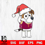 Arizona State Sun Devils Bluey Jack Christmas Svg Eps Dxf Png File, Digital Download, Instant Download