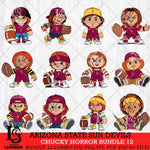 Arizona State Sun Devils Chucky Horror Bundle 12 SVG Eps Dxf Png File, Bundle NCAA svg, Digital Download, Instant Download