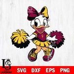 Arizona State Sun Devils Daisy Duck Cheerleader Svg Eps Dxf Png File, NCAA svg, Digital Download, Instant Download