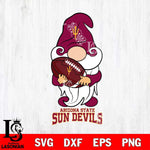 Arizona State Sun Devils Gnomes Christmas football Svg Eps Dxf Png File, Digital Download, Instant Download