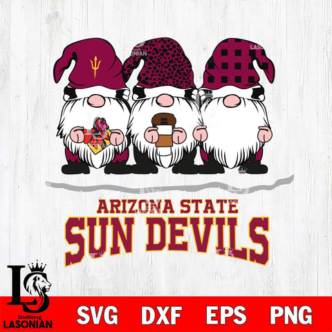 Arizona State Sun Devils Gnomes Coffee Svg Eps Dxf Png File, Digital Download, Instant Download