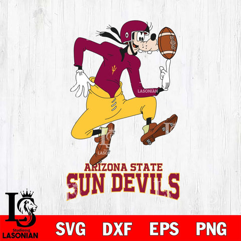 Arizona State Sun Devils Goofy Circus Football SVG DXF EPS PNG FILE,NCAA svg ,Football Digital Download,Instant Download, Silhouette