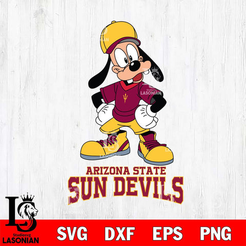 Arizona State Sun Devils Goofy Sport SVG DXF EPS PNG FILE,NCAA svg ,Football Digital Download,Instant Download, Silhouette