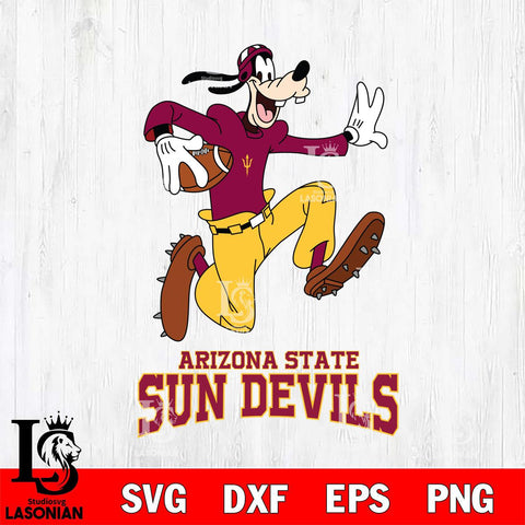 Arizona State Sun Devils Goofy rugby Sport SVG DXF EPS PNG FILE,NCAA svg ,Football Digital Download,Instant Download, Silhouette