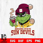 Arizona State Sun Devils Grinch Cofffe Hoodie Cut Files Cricut, Svg Dxf Eps Png file, Digital download , Silhouette