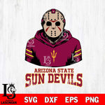 Arizona State Sun Devils Jason Voorhees 4 Svg Eps Dxf Png File, Digital Download