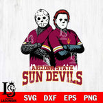 Arizona State Sun Devils Jason Voorhees 8 Svg Eps Dxf Png File, Digital Download