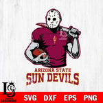 Arizona State Sun Devils Jason Voorhees 9 Svg Eps Dxf Png File, Digital Download