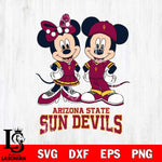 Arizona State Sun Devils Mickey Minnie Mouse rugby ball Svg Eps Dxf Png File, NCAA svg , File Cut , Digital Download , Instant Download, Cut Svg Files