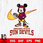 Arizona State Sun Devils Mikey Mouse Disney NIKE, Svg Eps Dxf Png File, Digital Download
