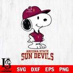 Arizona State Sun Devils Snoopy Football sport SVG DXF EPS PNG FILE,Snoopy File Cut, NCAA Digital Download,Instant Download,Christmas Silhouette